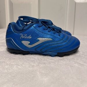 Kids Joma Toledo Soccer Cleats, Size 10C, Blue